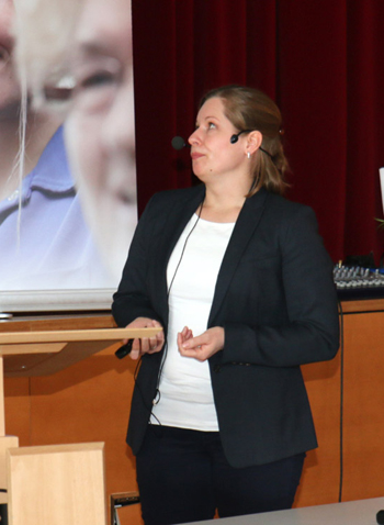 Janina Wenk, Wissenschaftliche Mitarbeiterin BODE SCIENCE Center in Hamburg