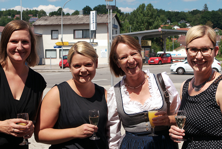 (Vo. li.) Elisabeth Schoske, Katrin Klinglbrunner, Desirée Deutsch, Susanne List