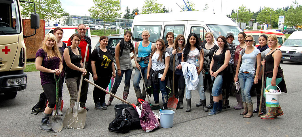 "Passau räumt auf" nach der Flutkatastrophe 2013